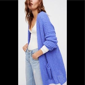 Free People Weekend Getaway Cardigan, XS